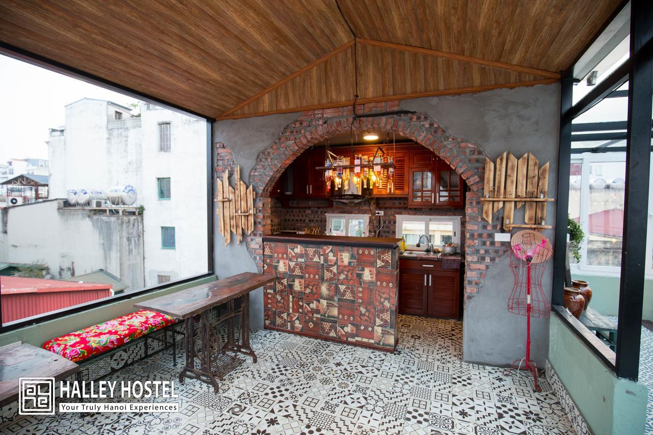 Halley Hostel Hanoi Zewnętrze zdjęcie