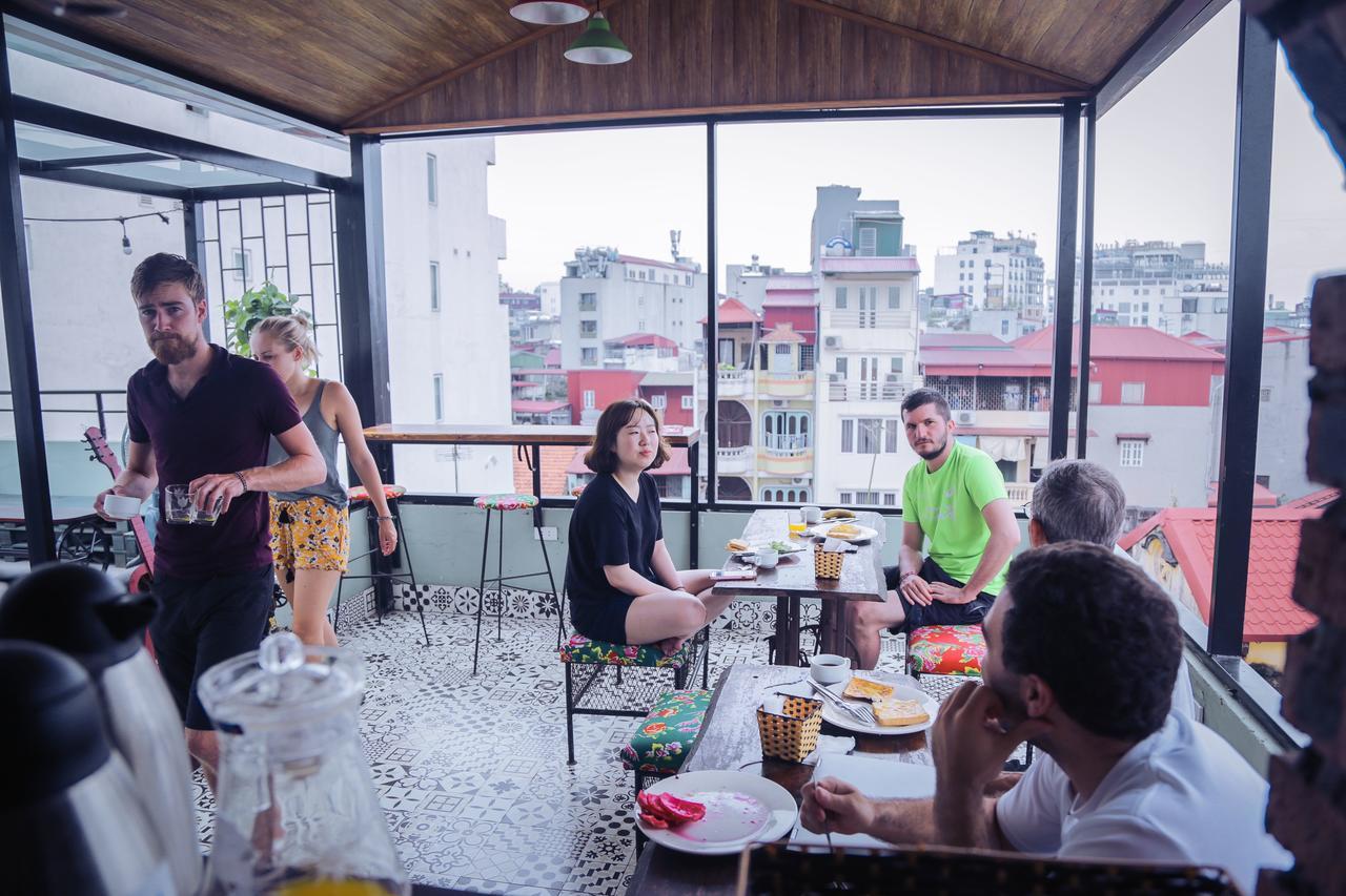 Halley Hostel Hanoi Zewnętrze zdjęcie